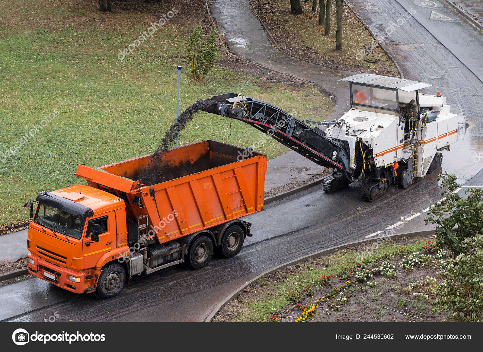 asphalt millings