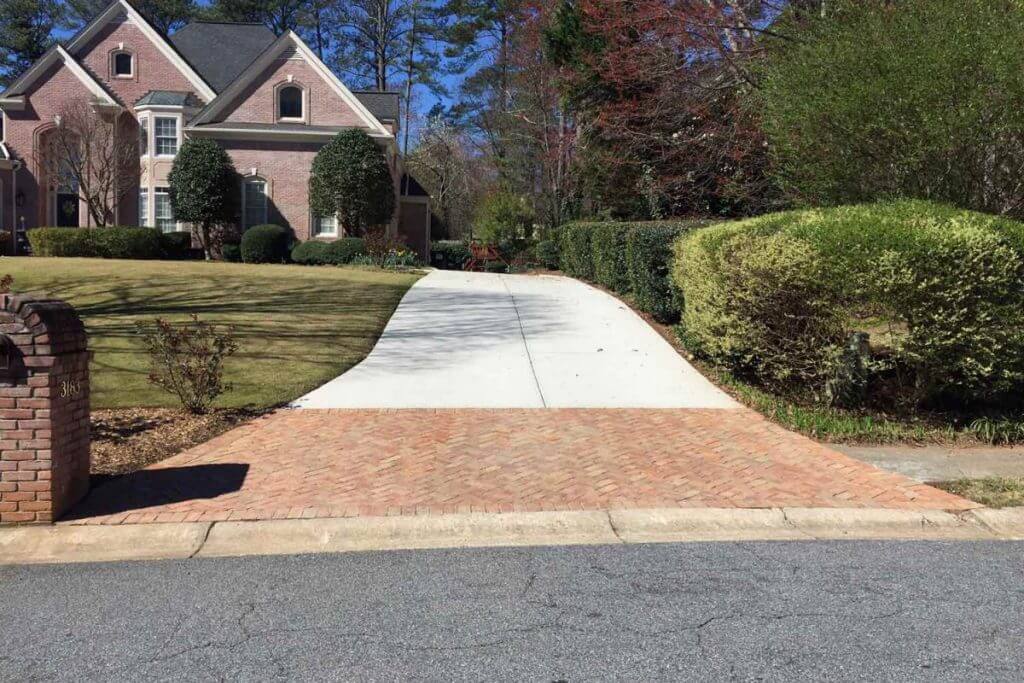 best concrete driveway