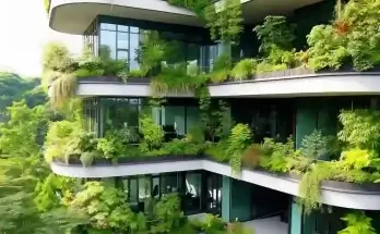 green roofs with concrete 