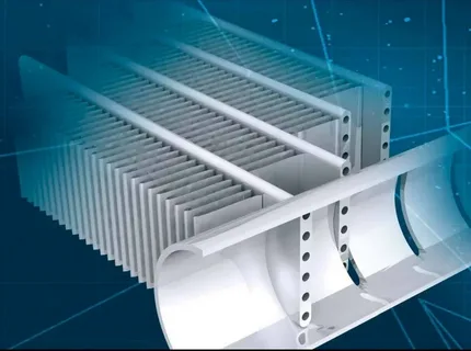 Microchannel Condense Coils Deliver 250 kW Rejection in Half the Space
